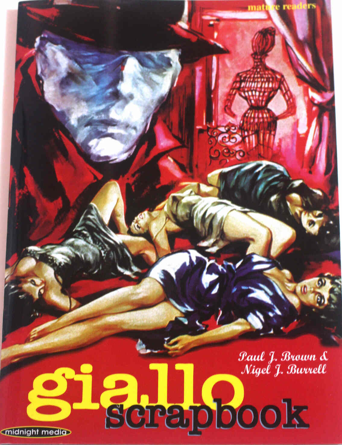 GIALLO SCRAPBOOK magazine side cover Issue 1  2005