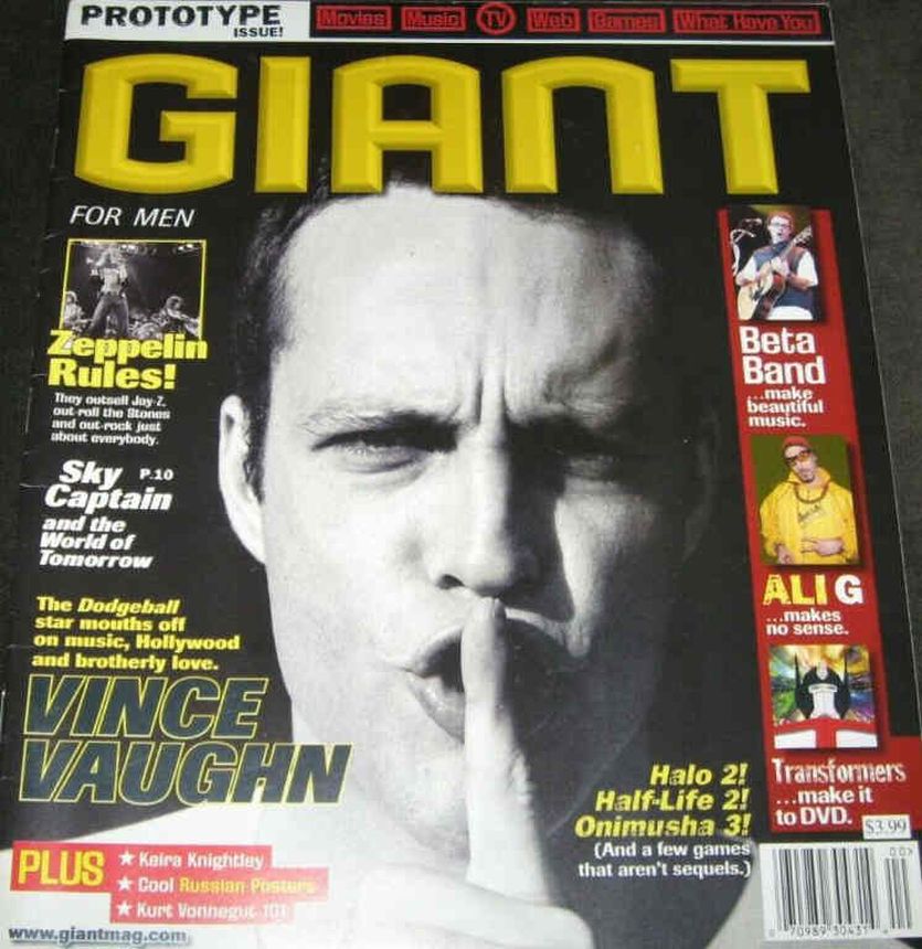 GIANT magazine cover   2004