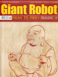 GIANT ROBOT magazine cover Issue 19 Fall 2000