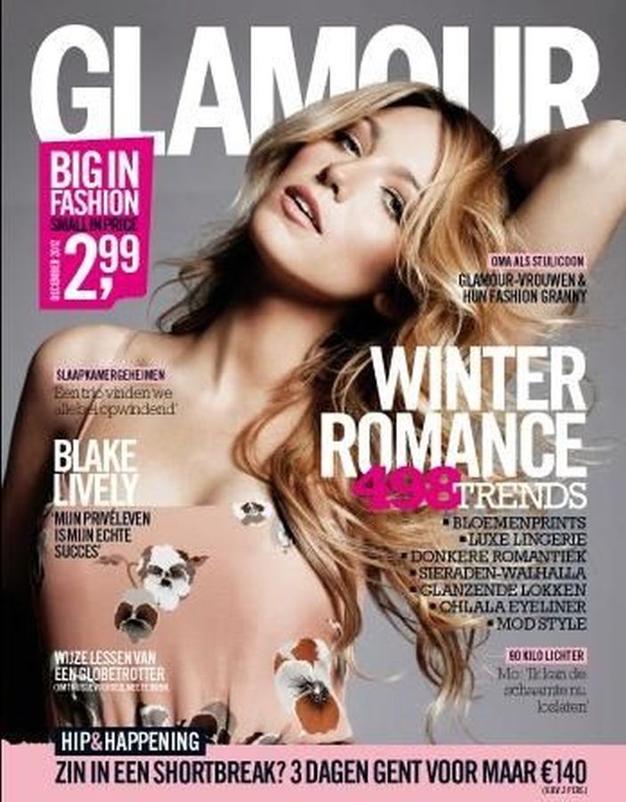 GLAMOUR NETHERLANDS magazine cover  December 2012