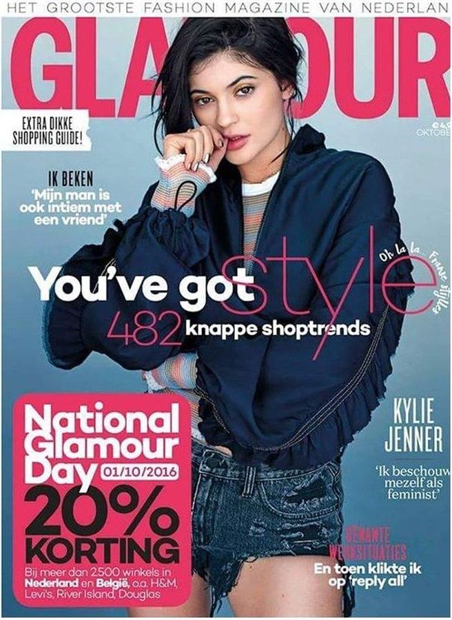 GLAMOUR NETHERLANDS magazine cover  October 2016