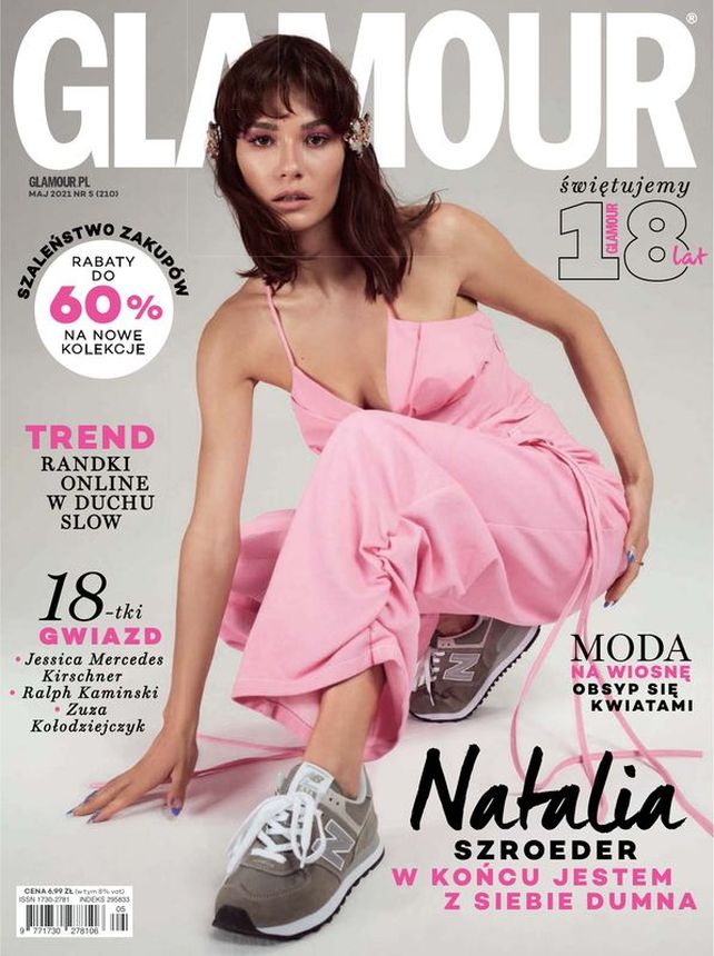 GLAMOUR POLAND magazine cover  May 2021