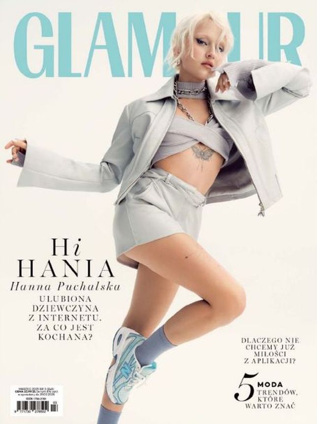 GLAMOUR POLAND magazine cover  March 2025
