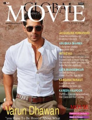GLOBAL MOVIE magazine cover  October 2017