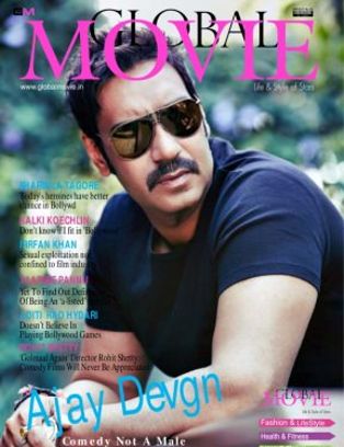 GLOBAL MOVIE magazine cover  November 2017