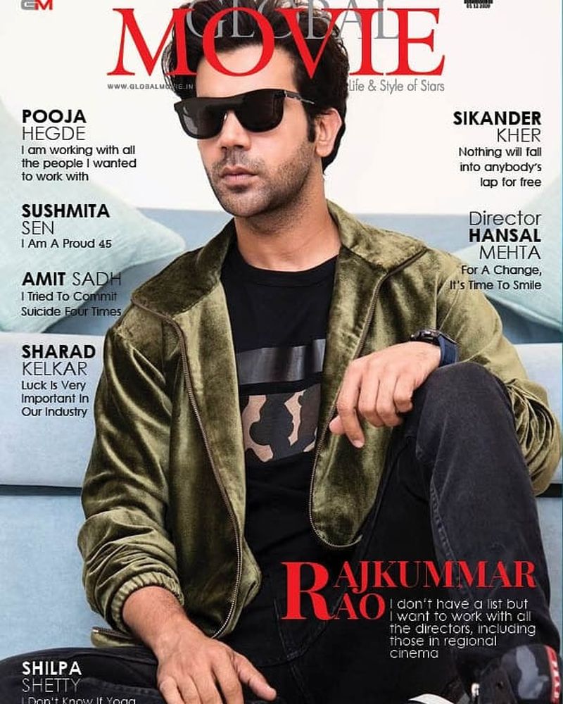 GLOBAL MOVIE magazine cover  December 2020