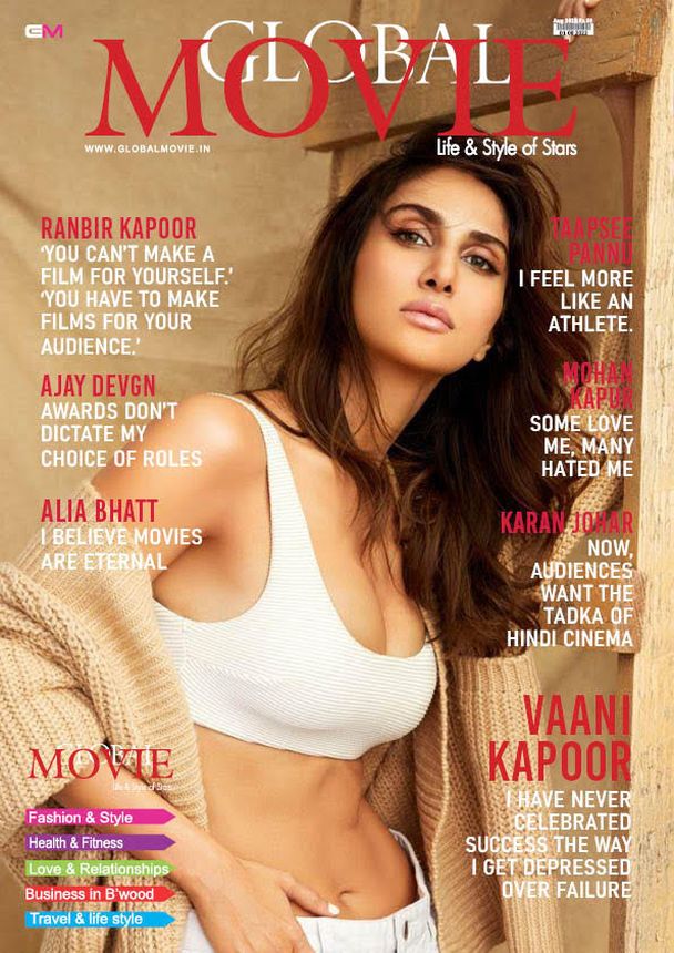 GLOBAL MOVIE magazine cover  August 2022