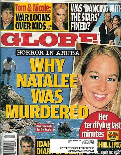 GLOBE magazine cover 1 August 2005