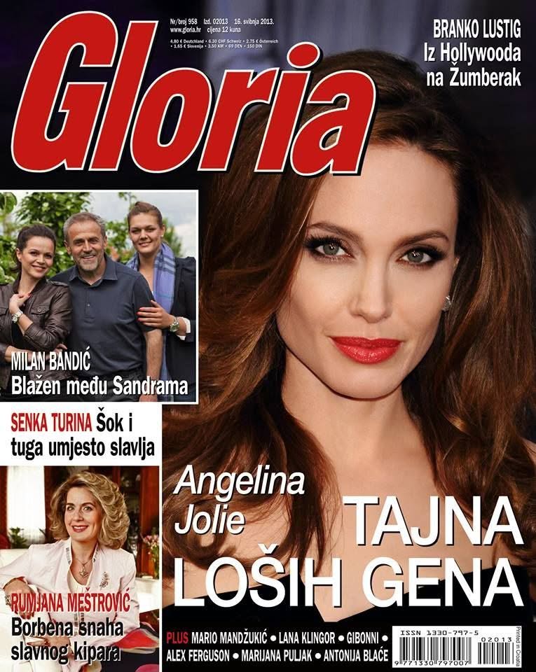 GLORIA magazine cover 16 May 2013