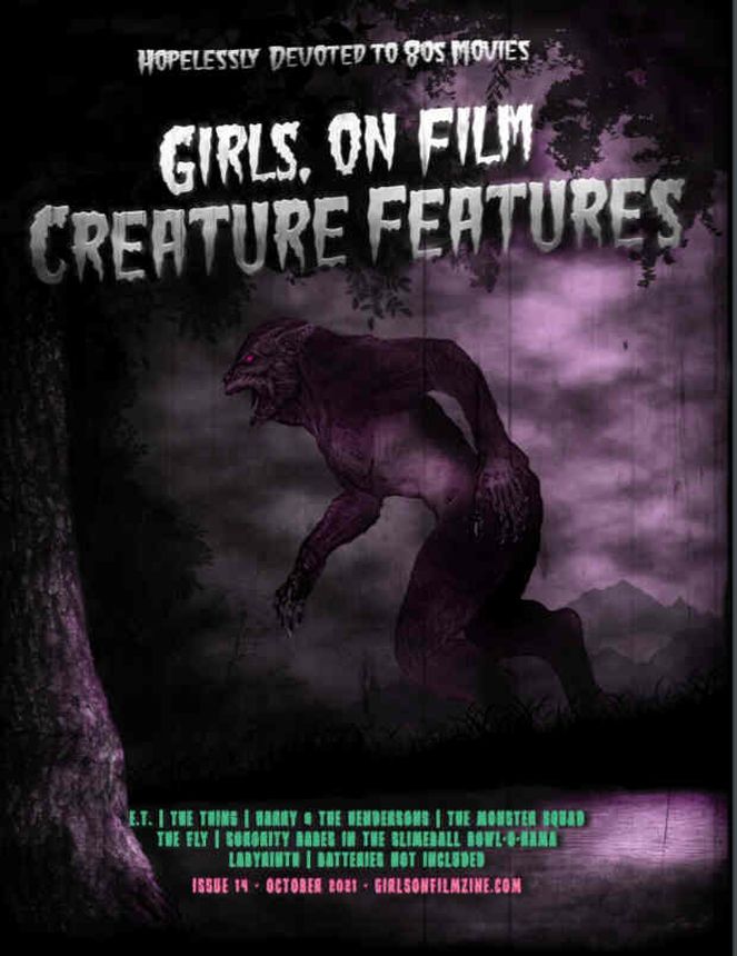 GIRLS ON FILM magazine side cover Issue 14  October 2021