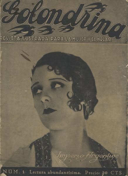 GOLONDRINA magazine side cover Issue 1 23 January 1936