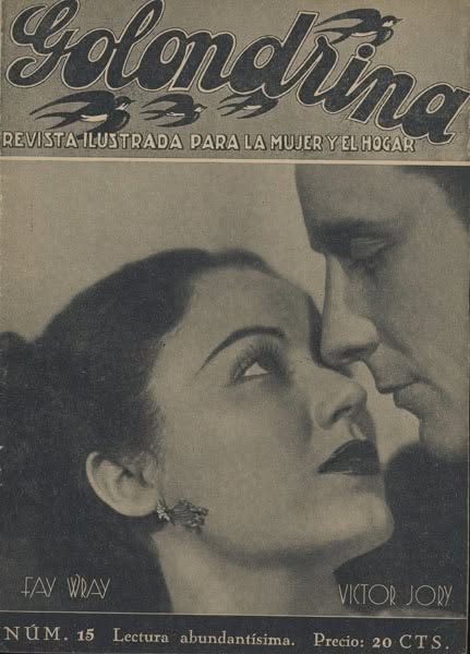 GOLONDRINA magazine side cover Issue 15 10 March 1936