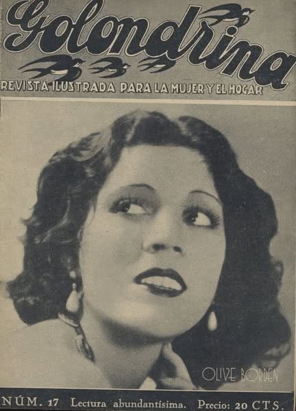 GOLONDRINA magazine side cover Issue 17 17 March 1936