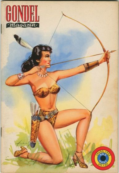 GONDEL magazine cover Issue 3 March 1952