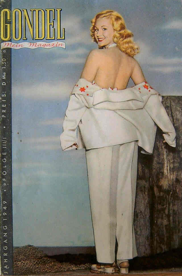 GONDEL magazine cover Issue 7  1949