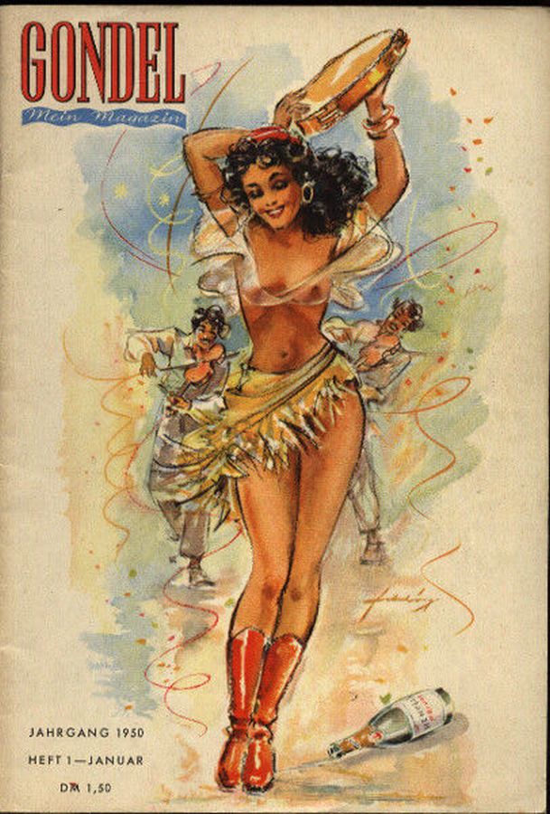 GONDEL magazine cover Issue 1   1950