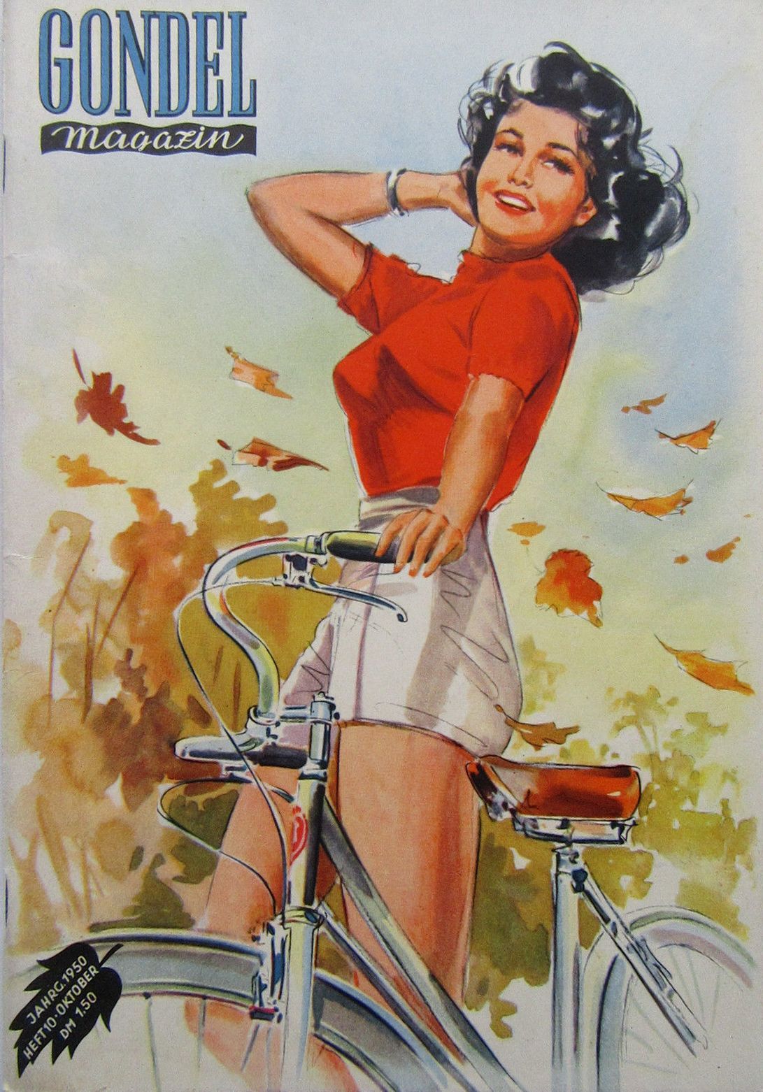 GONDEL magazine cover Issue 10   1950