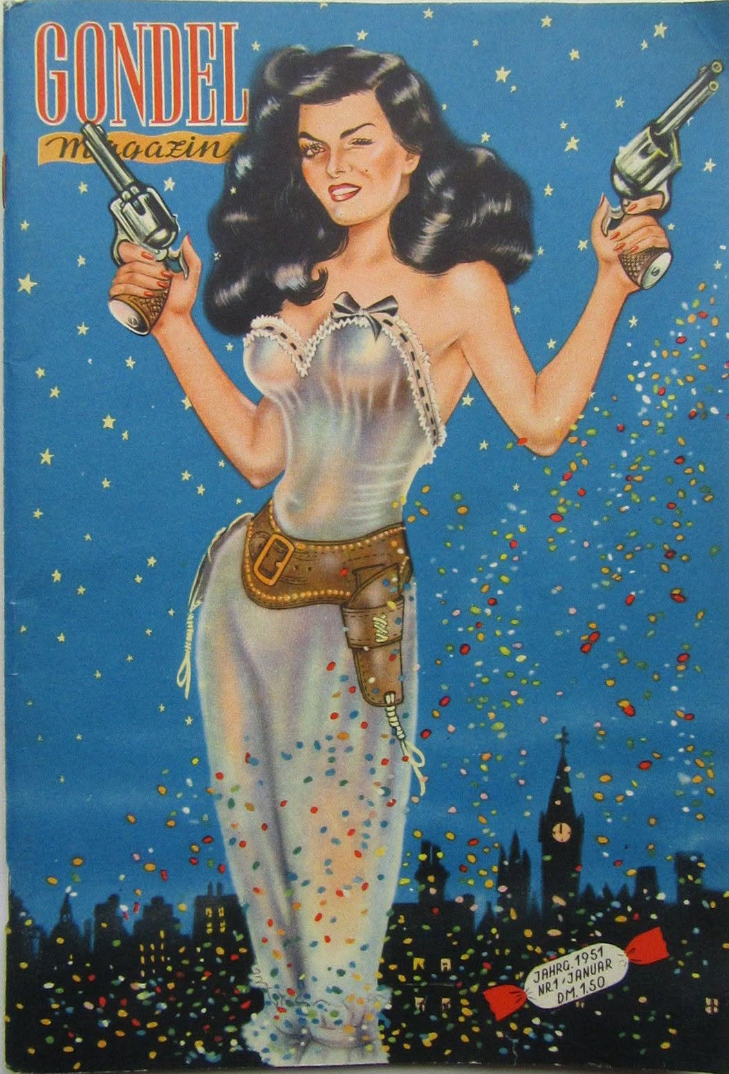 GONDEL magazine cover Issue 1   1951