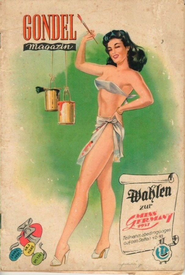 GONDEL magazine cover Issue 3   1951