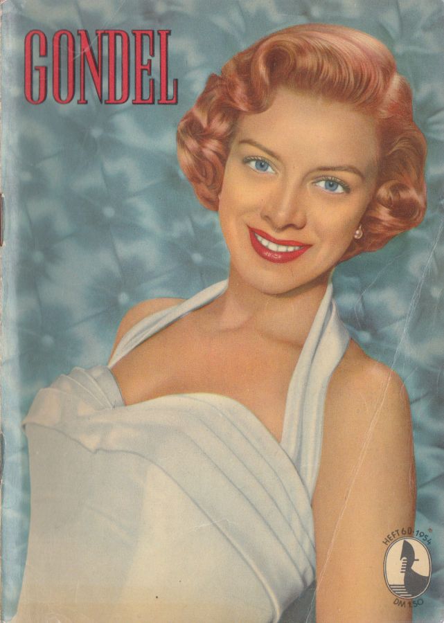 GONDEL magazine cover Issue 60   1954