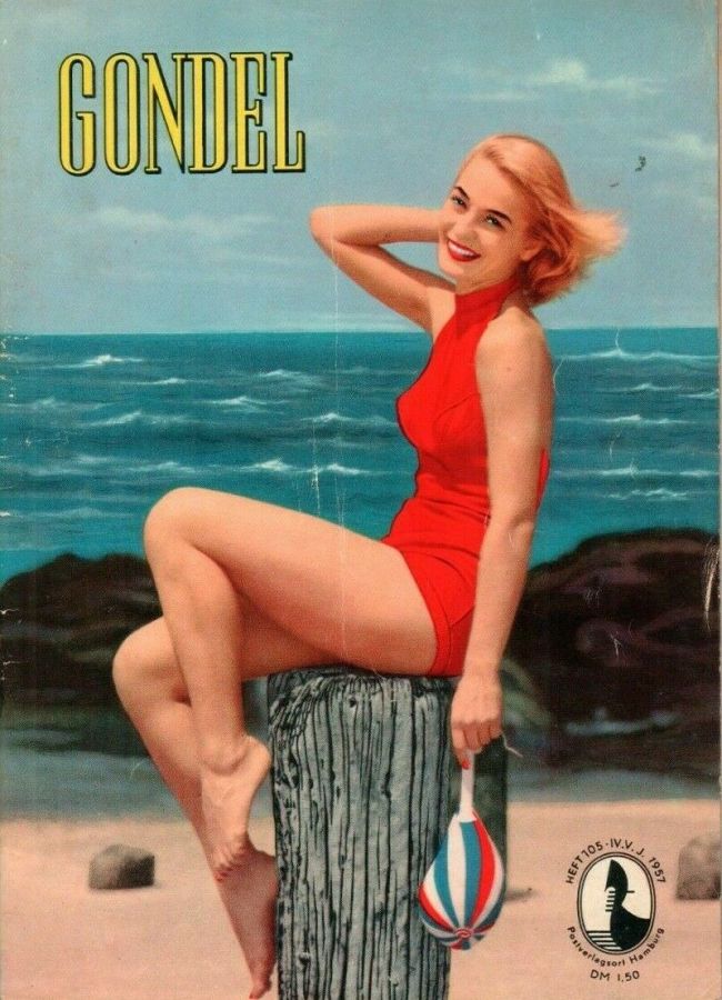 GONDEL magazine cover Issue 105   1957