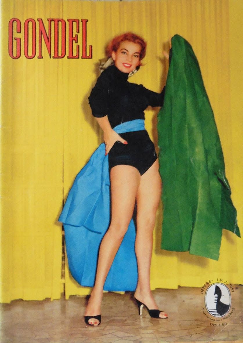 GONDEL magazine cover Issue 96   1957