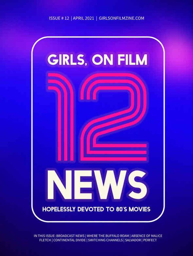 GIRLS ON FILM magazine side cover Issue 12  April 2021