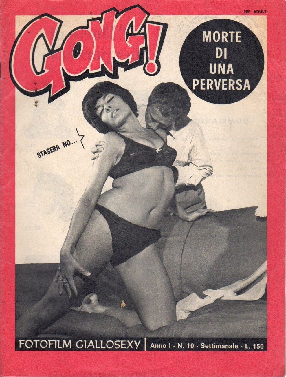 GONG! magazine cover Issue 10  1967