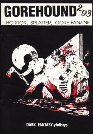 GOREHOUND magazine side cover Issue 11  1993