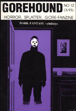 GOREHOUND magazine side cover Issue 12  1993