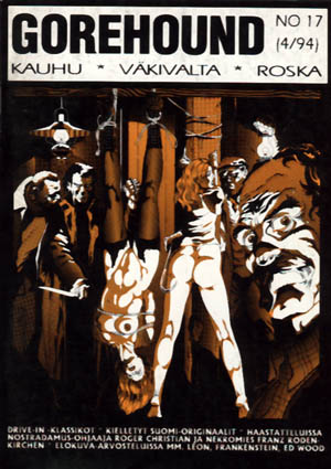 GOREHOUND magazine side cover Issue 17  1994