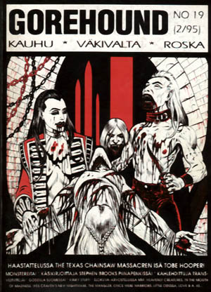 GOREHOUND magazine side cover Issue 19  1995