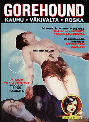 GOREHOUND magazine side cover Issue 26  1997
