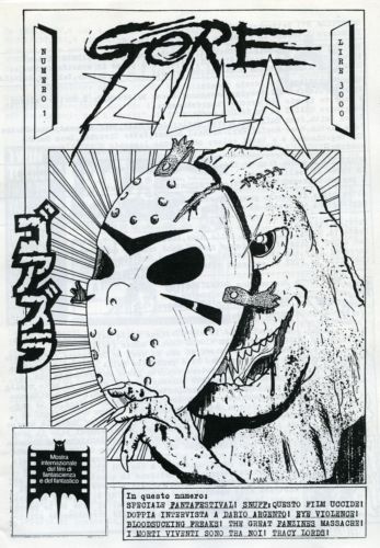 GOREZILLA magazine cover Issue 1 September 1988