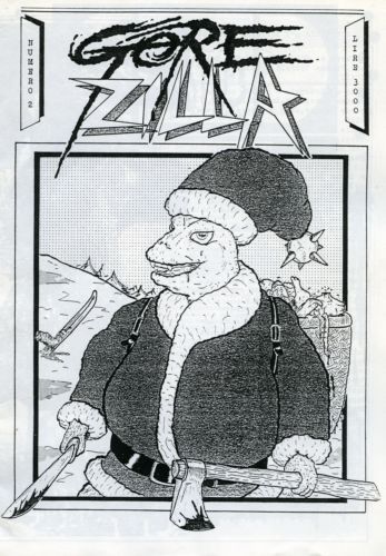 GOREZILLA magazine cover Issue 2 December 1988