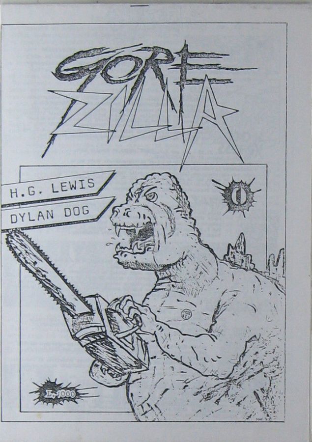 GOREZILLA magazine cover Issue 3  