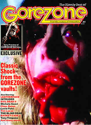 GOREZONE magazine cover  Bloody Best of  2011