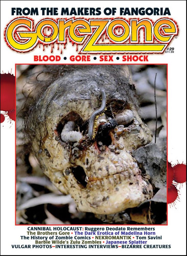 GOREZONE magazine cover Issue 29 March/April 2014