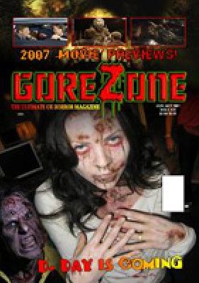 GOREZONE UK magazine side cover Issue 15 November 2006
