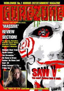 GOREZONE UK magazine side cover Issue 37 November 2008