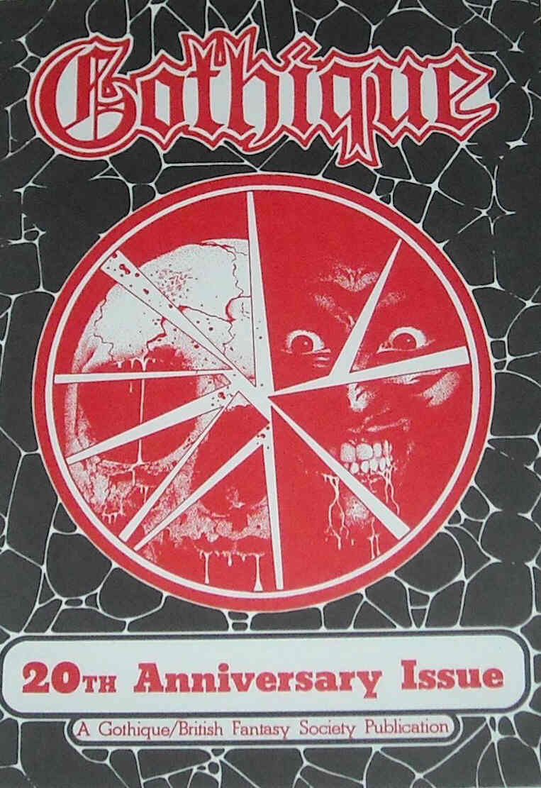 GOTHIQUE magazine side cover July 1985