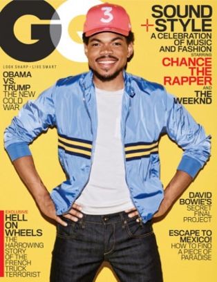 GENTLEMENS QUARTERLY magazine cover  February 2017