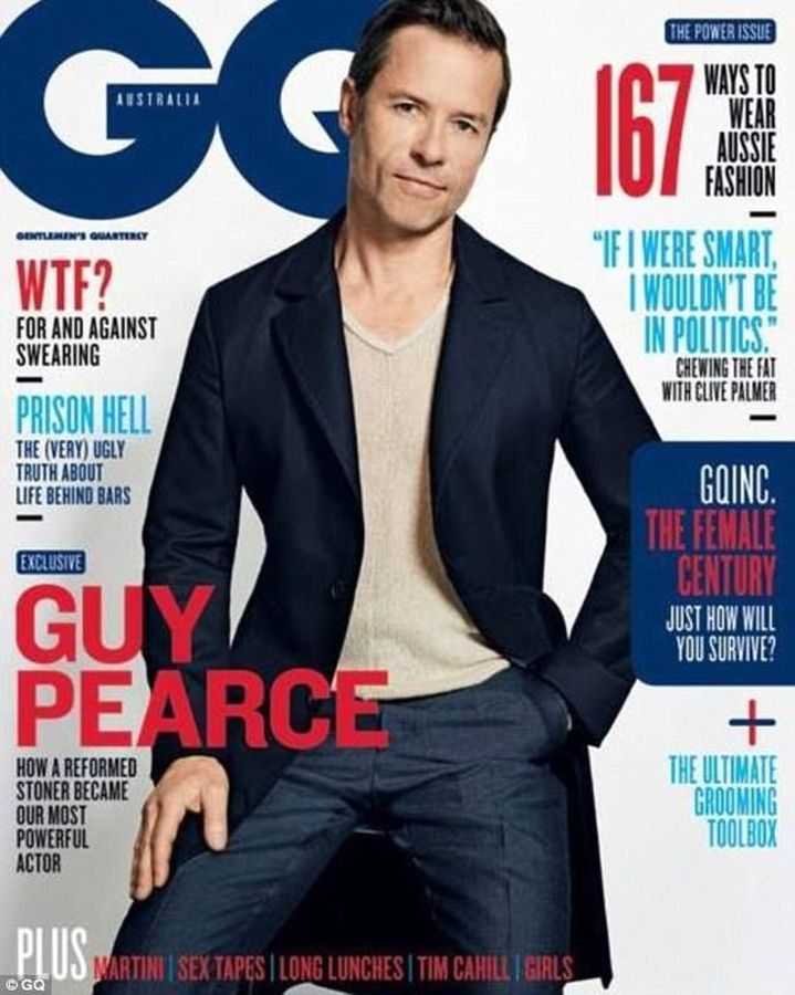 GENTLEMENS QUARTERLY AUSTRALIA magazine cover  August 2014