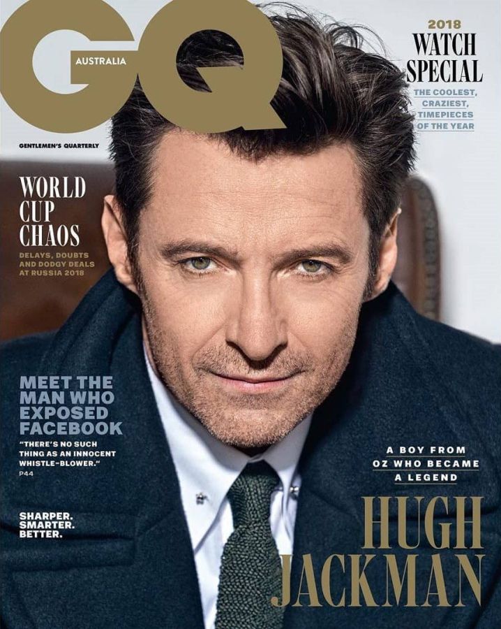 GENTLEMENS QUARTERLY AUSTRALIA magazine cover  June/July 2018