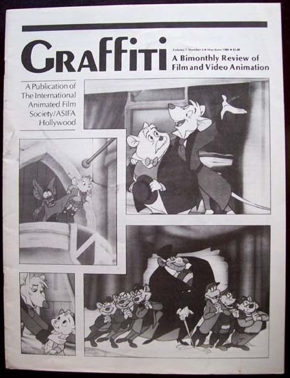 GRAFFITI magazine cover May/June 1986