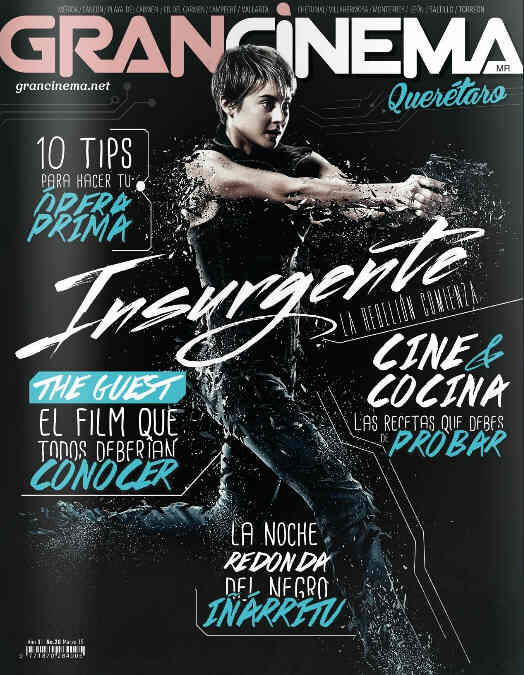 GRANCINEMA magazine cover March 2015