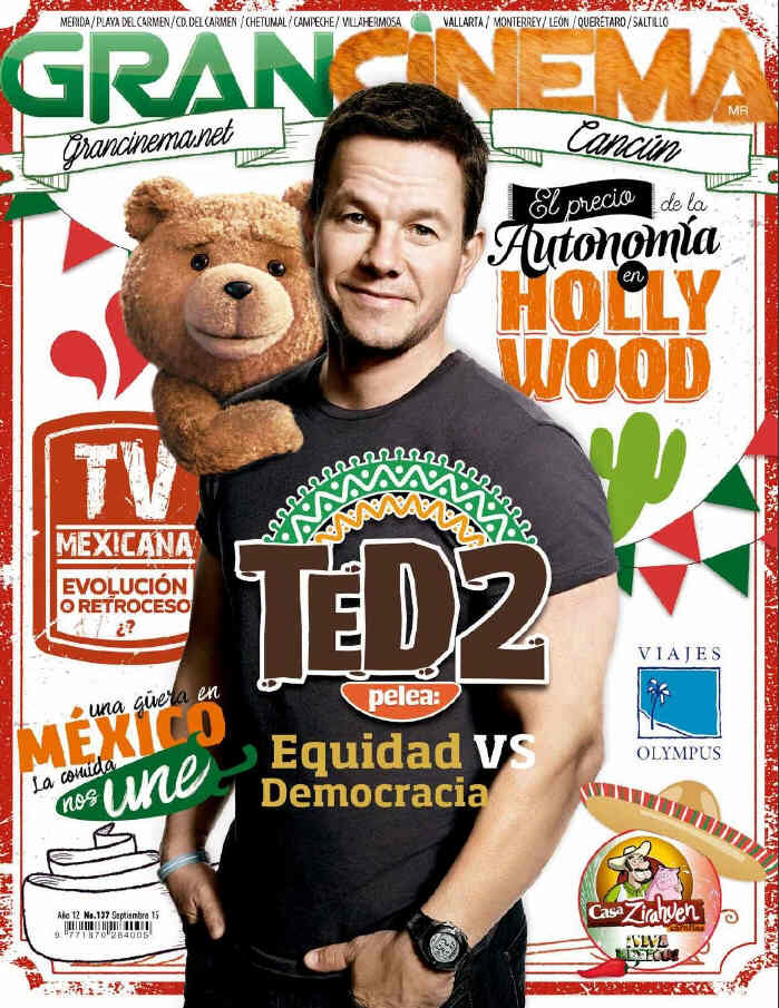 GRANCINEMA magazine cover September 2015
