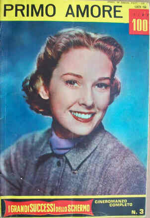 GRANDI SUCCESSI DELLO SCHERMO magazine side cover Issue 3  1956