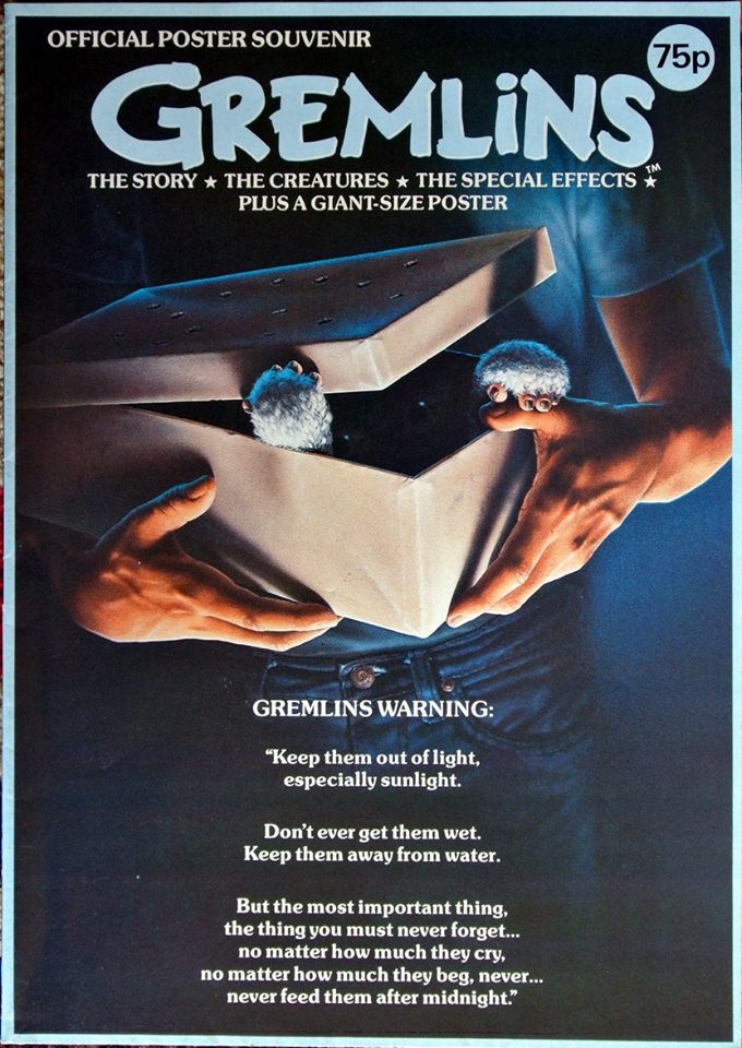 OFFICIAL FILM POSTER MAGAZINE magazine cover  1984