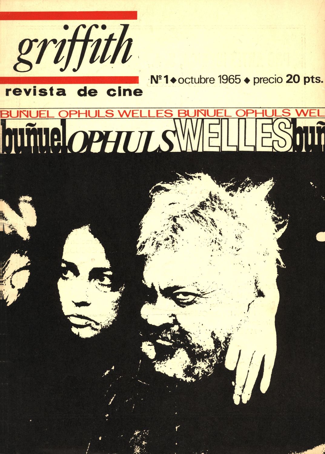 GRIFFITH magazine cover Issue 1 October 1965